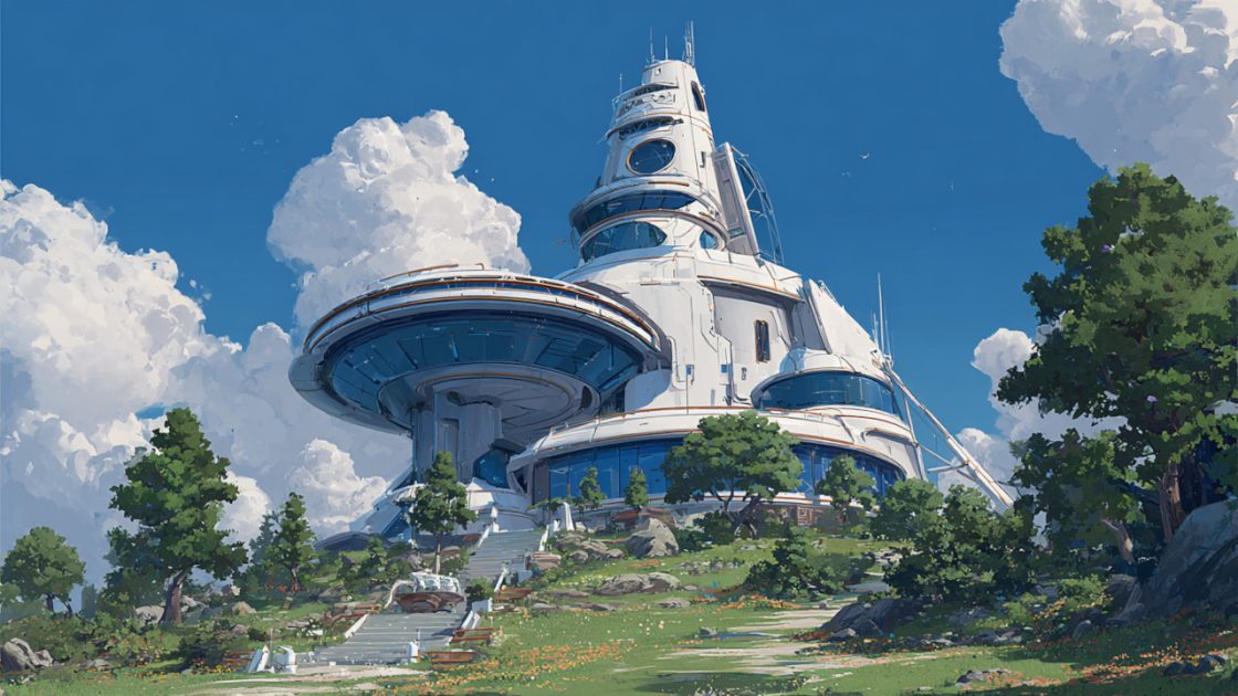 Admiral Powers Meets with President Baines